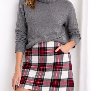Abercrombie & Fitch Plaid Mini Skirt | Preppy Tartan Fall Winter